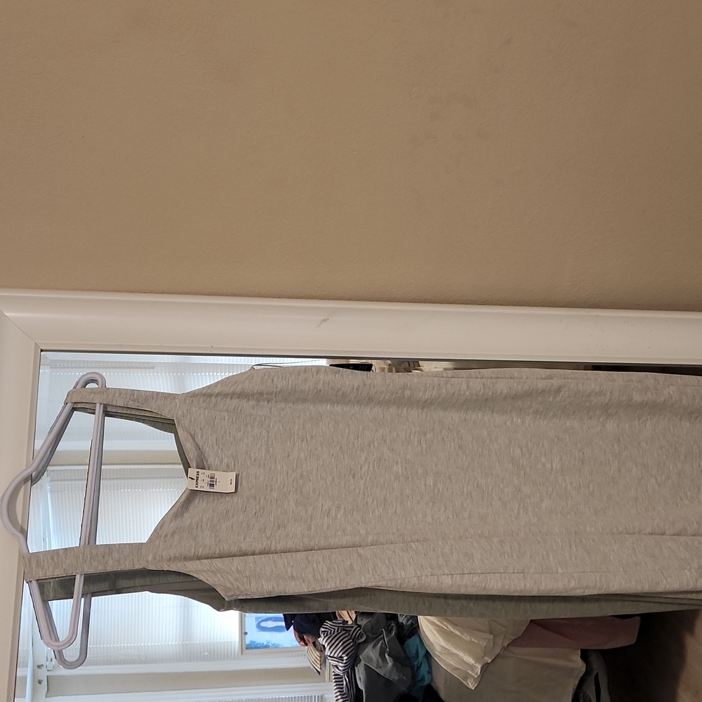 Gray Midi dress